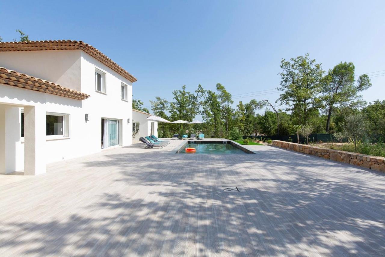 Superbe Villa Seillans La Grande Bastide Avec Piscine, Jardin, Climatisation Et Salle De Sport Екстер'єр фото