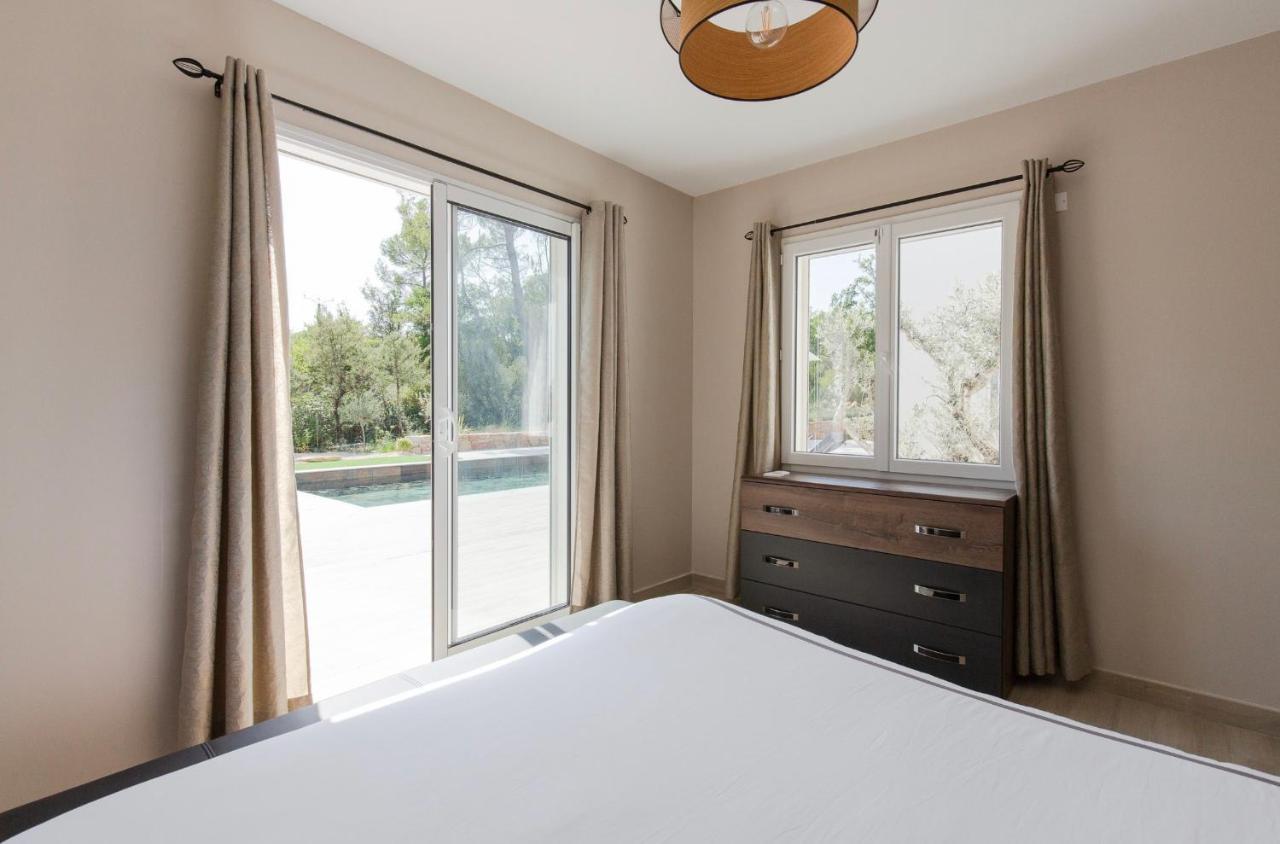 Superbe Villa Seillans La Grande Bastide Avec Piscine, Jardin, Climatisation Et Salle De Sport Екстер'єр фото