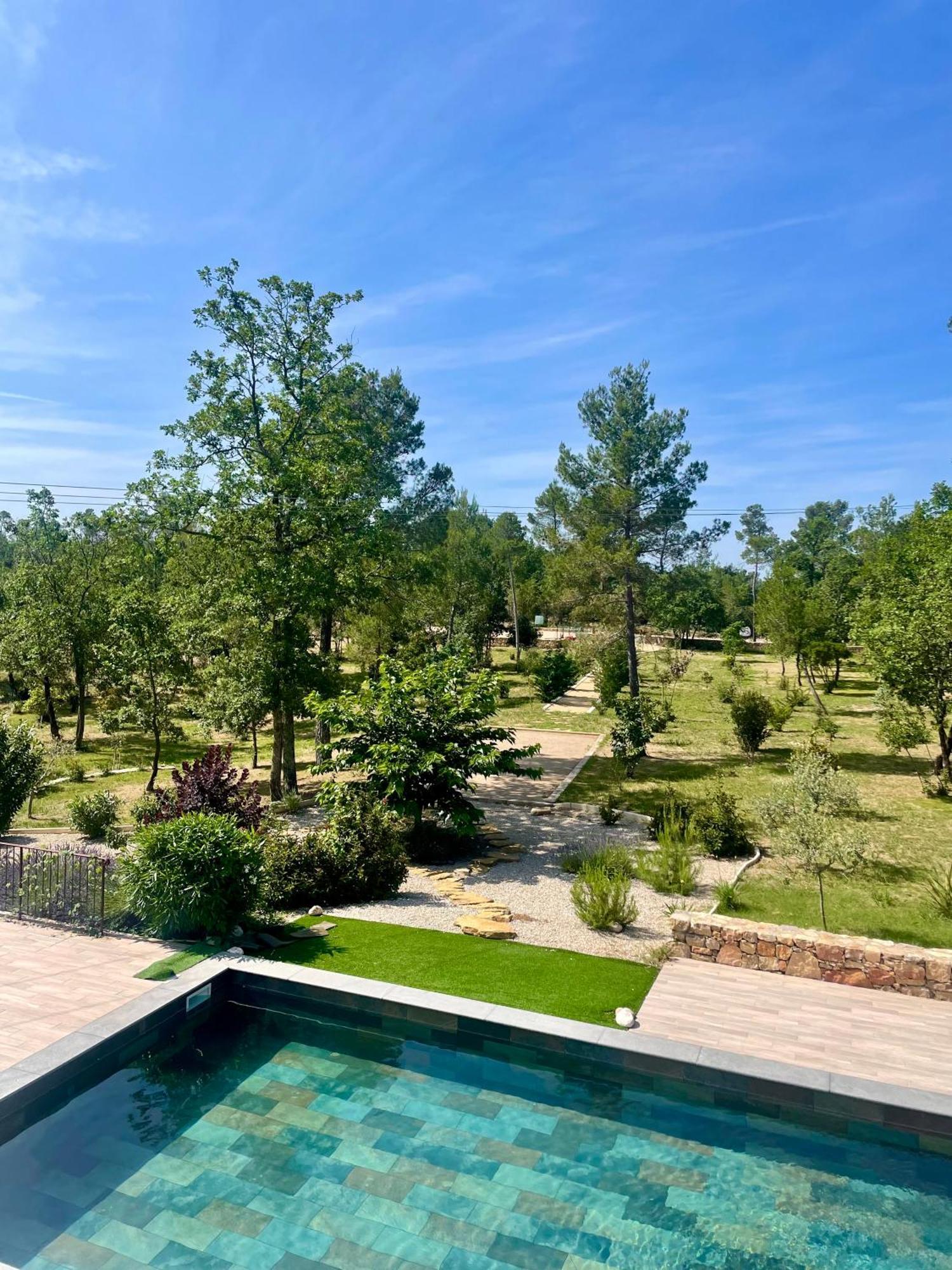 Superbe Villa Seillans La Grande Bastide Avec Piscine, Jardin, Climatisation Et Salle De Sport Екстер'єр фото