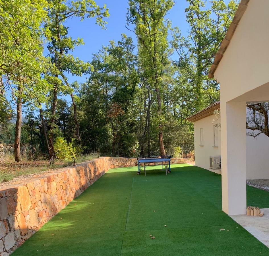 Superbe Villa Seillans La Grande Bastide Avec Piscine, Jardin, Climatisation Et Salle De Sport Екстер'єр фото